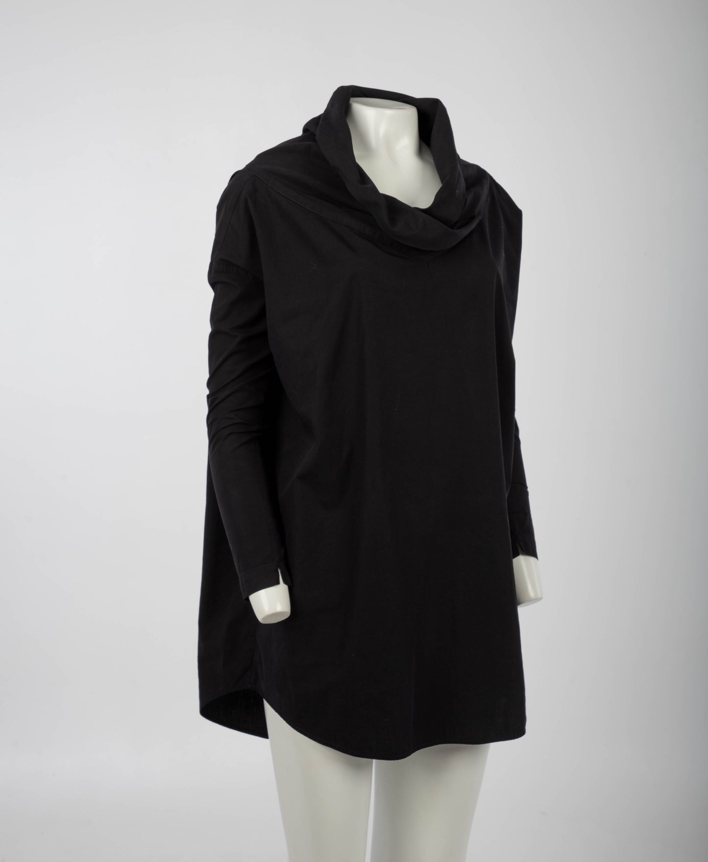 Romeo Gigli 1980's Black Cocoon Blouse