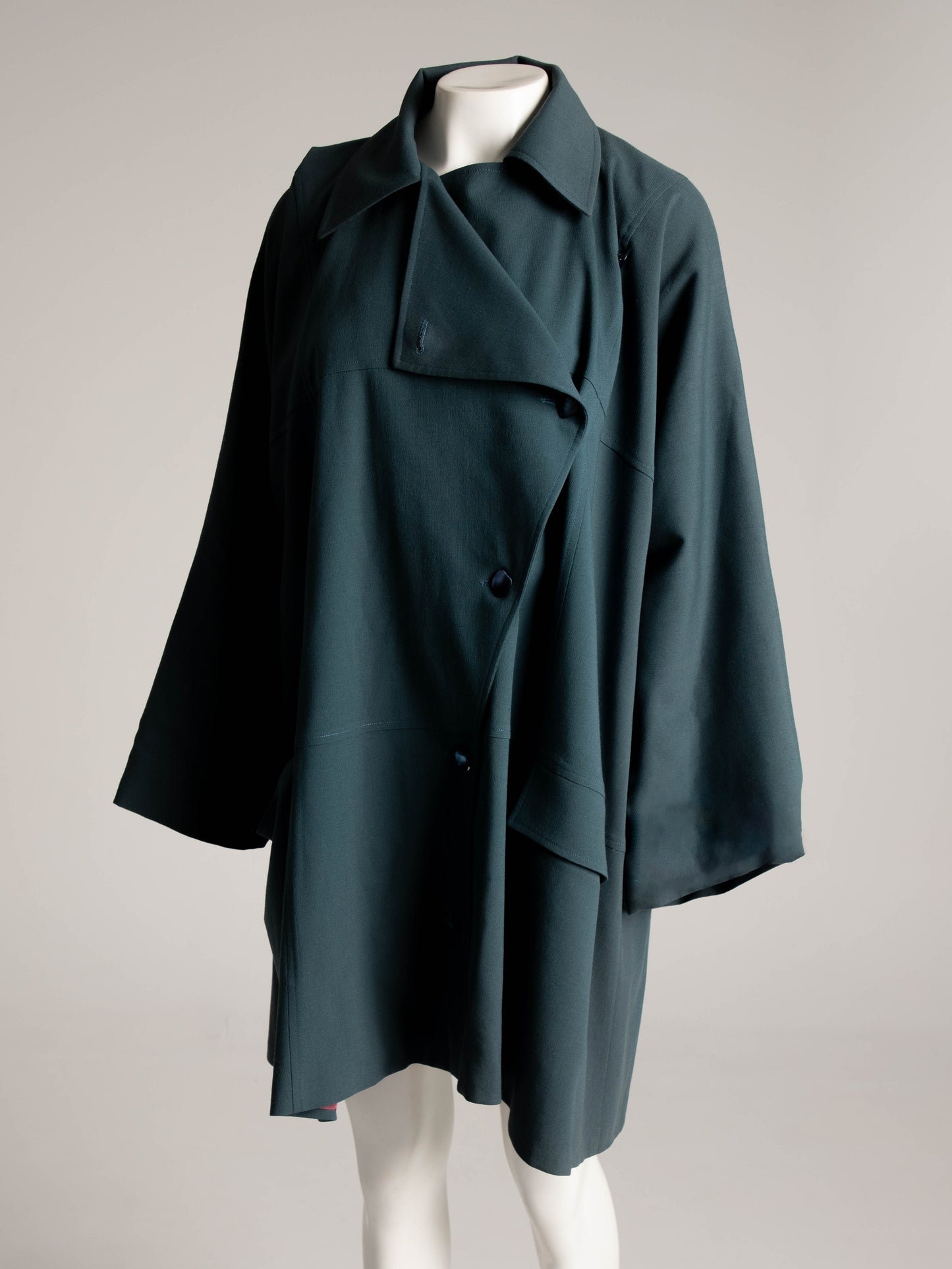 Olivier Guillemin Teal Green Coat