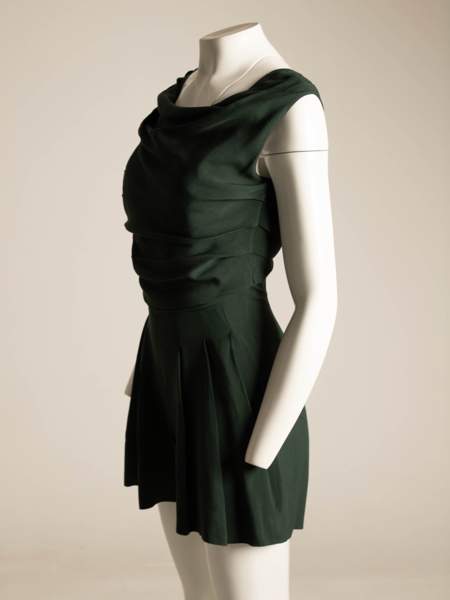 Tráfico de Modas Dark Green Jumpsuit