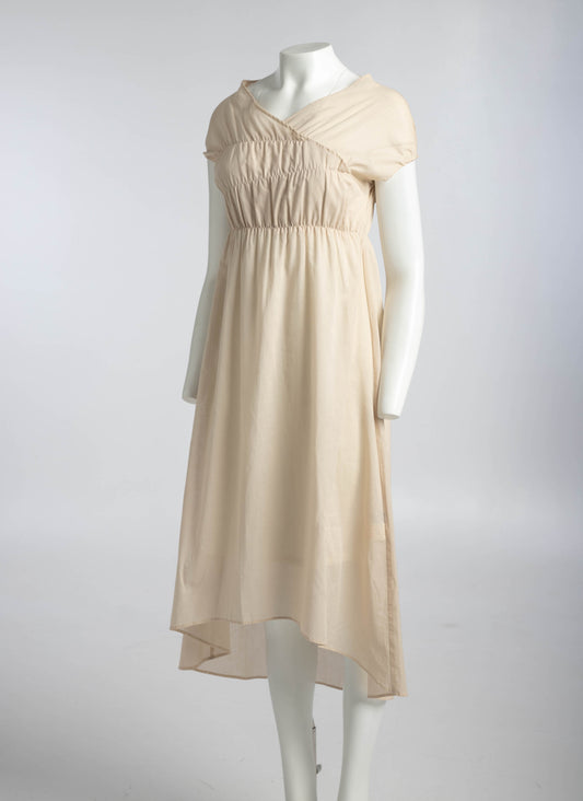 Romeo Gigli - G Gigli Cream Grecian Dress