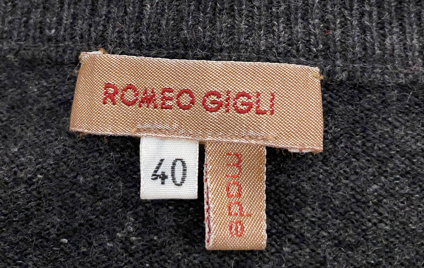 Romeo Gigli A/W 1991 Three Piece Asymmetric Cashmere Jumper Set