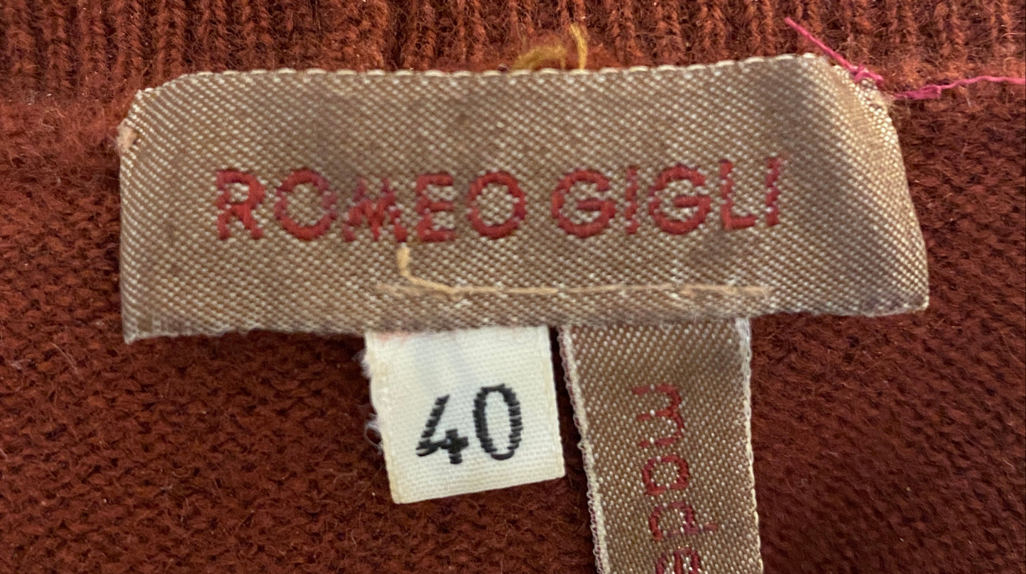 Romeo Gigli A/W 1991 Three Piece Asymmetric Cashmere Jumper Set