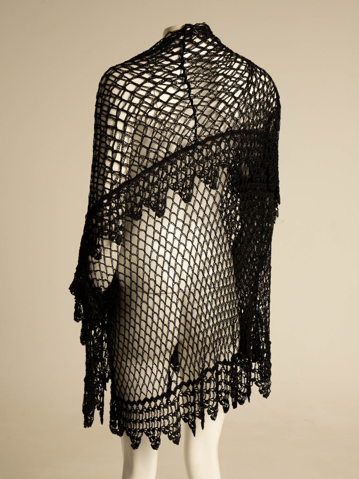 Dolce & Gabbana 1990 Handmade Silk Crochet Cardigan
