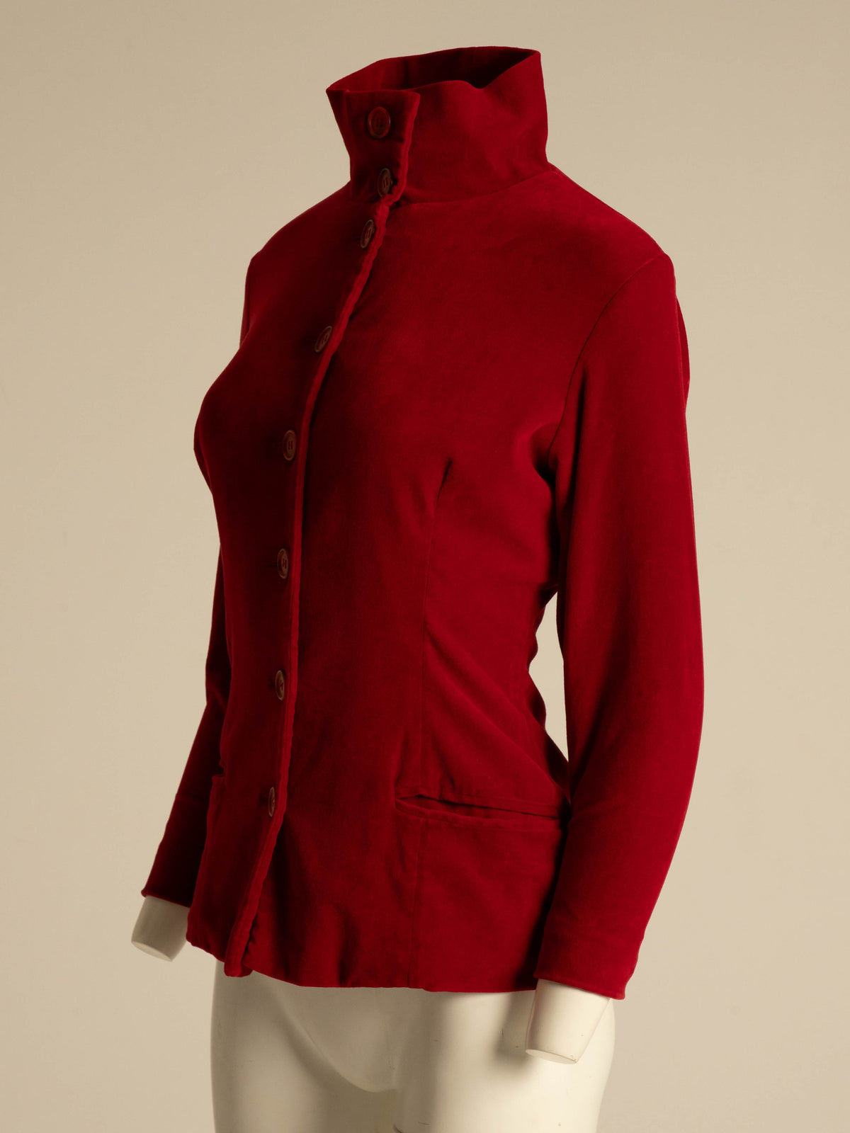 Dolce & Gabbana A/W 1991 Red Velvet Jacket