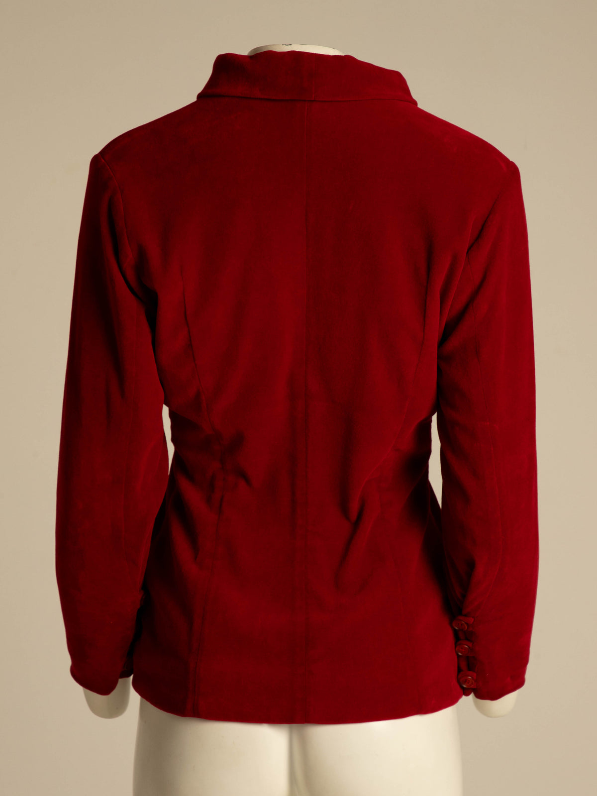 Dolce & Gabbana A/W 1991 Red Velvet Jacket