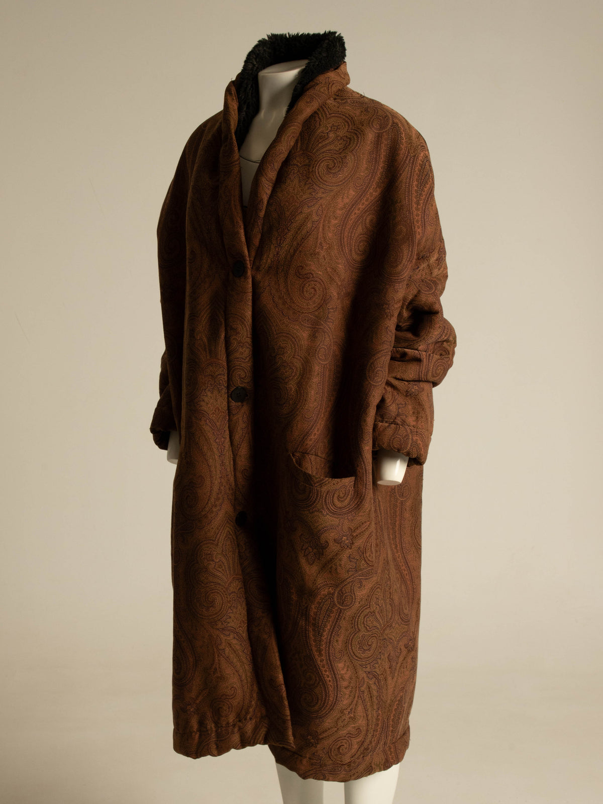 Callaghan by Romeo Gigli A/W 1987 Paisley Coat