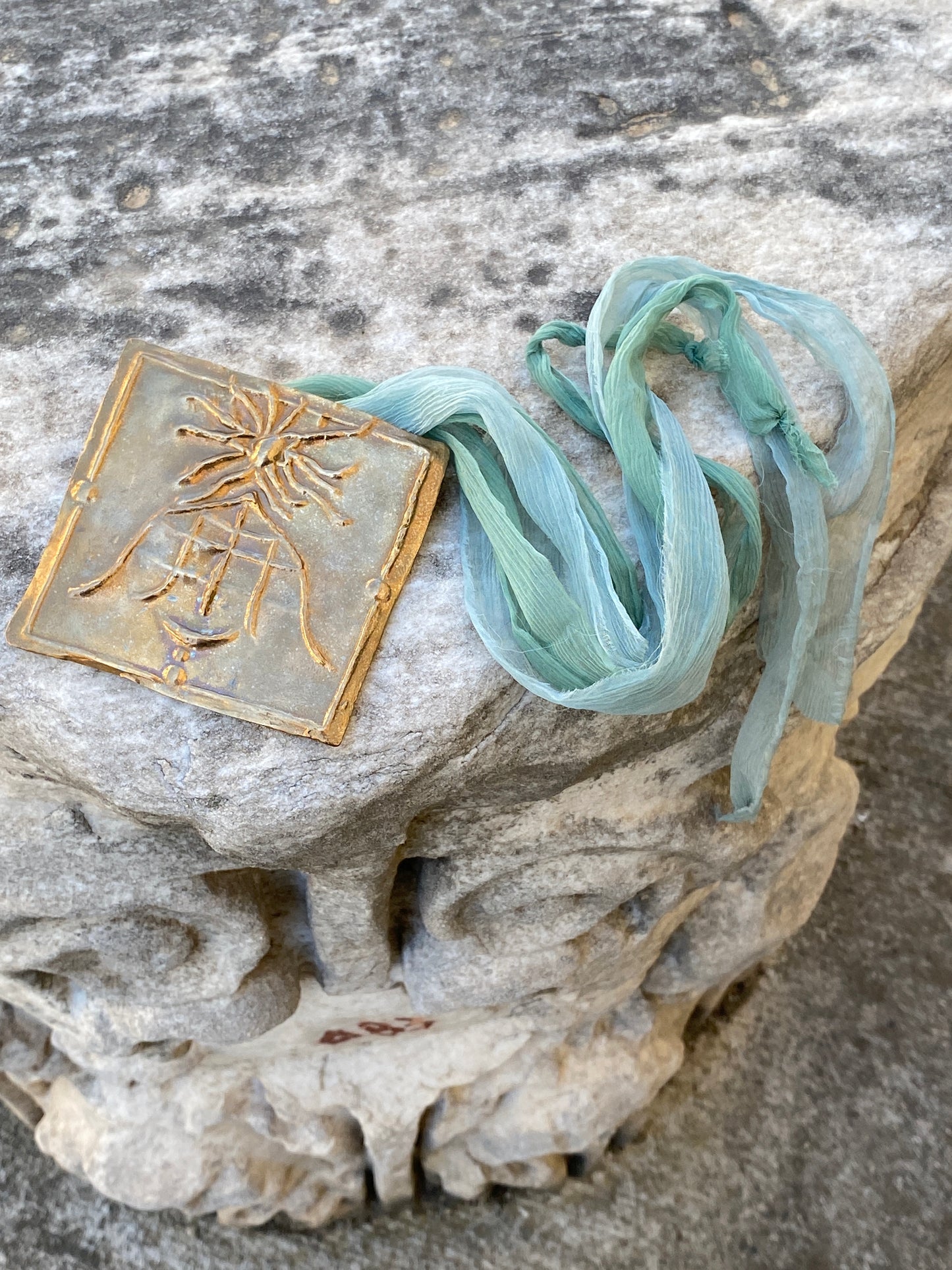 Elizaveta Alyson Rubin A Fire Maiden’s Caged Cove Pendant