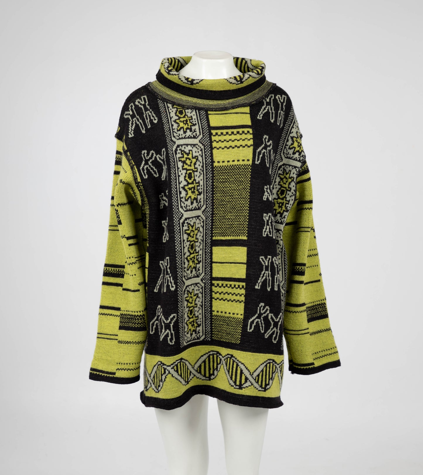 G Force A/W 1995 Jumper with DNA Chromosome Design