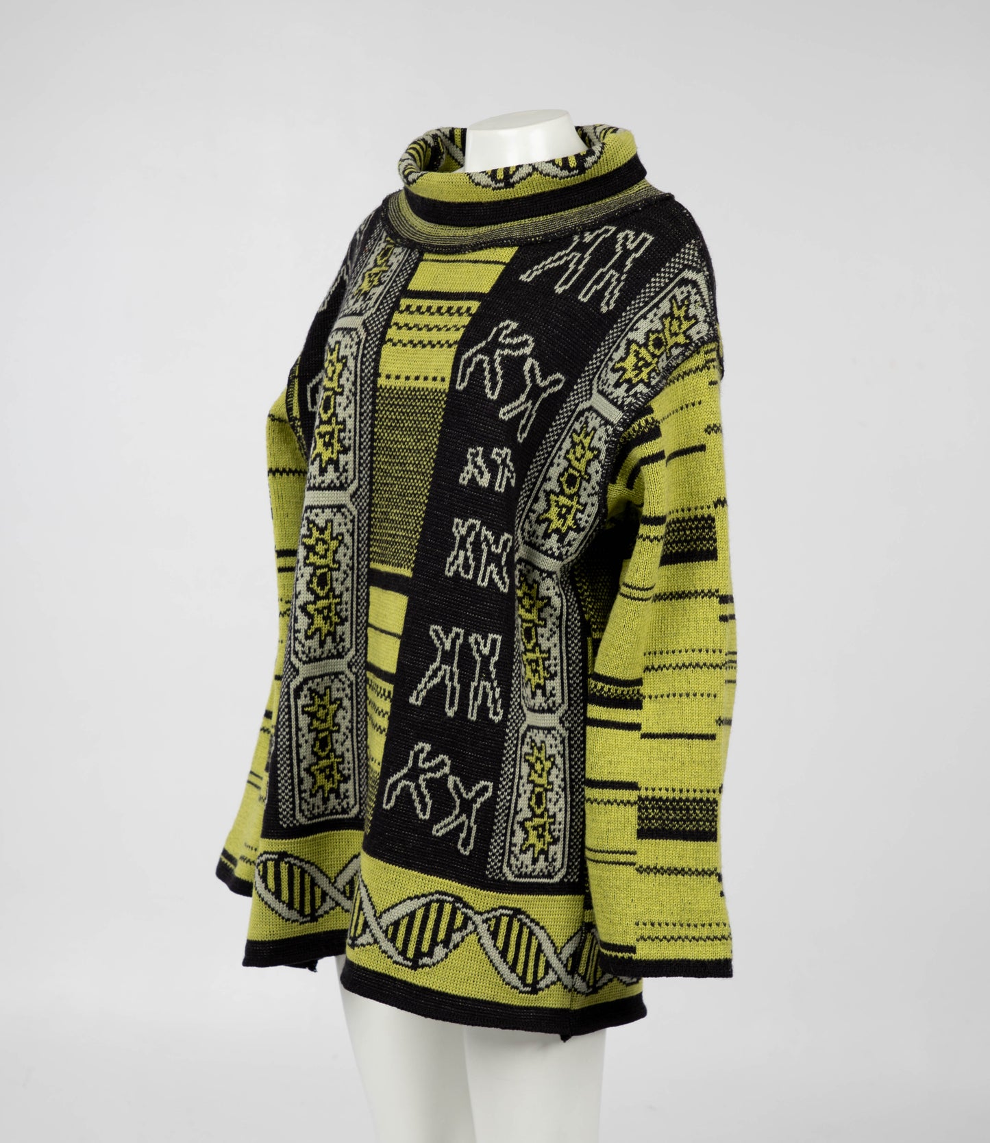 G Force A/W 1995 Jumper with DNA Chromosome Design