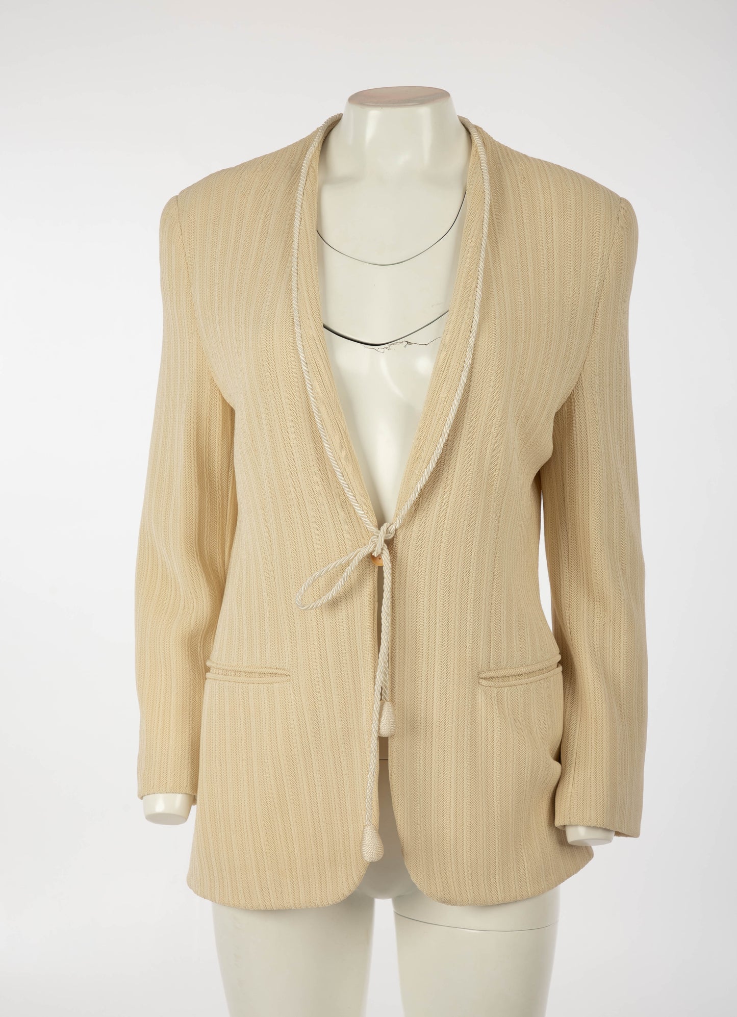 Giorgio Armani S/S 1994 Jacket with Cord Closure