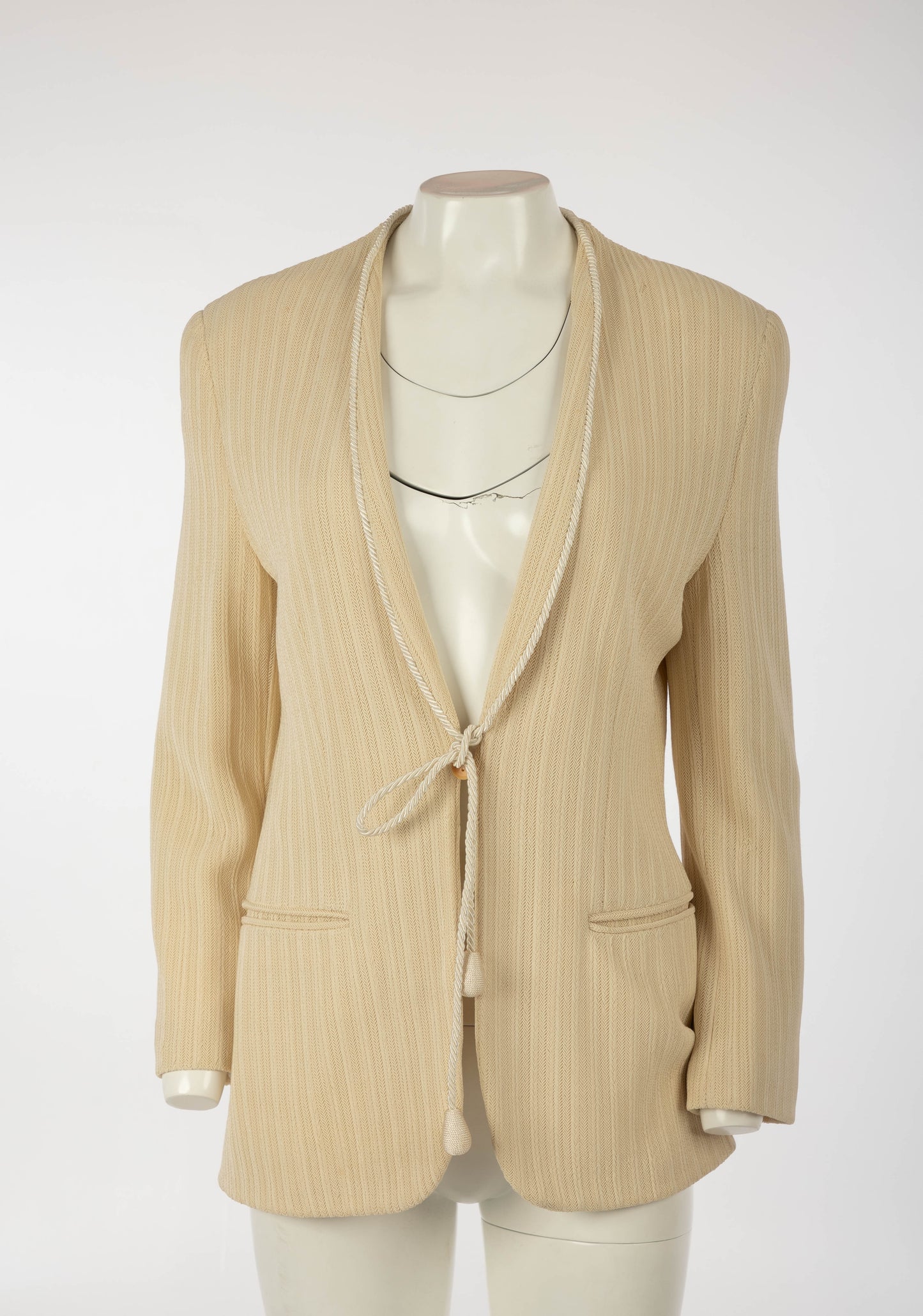 Giorgio Armani S/S 1994 Jacket with Cord Closure