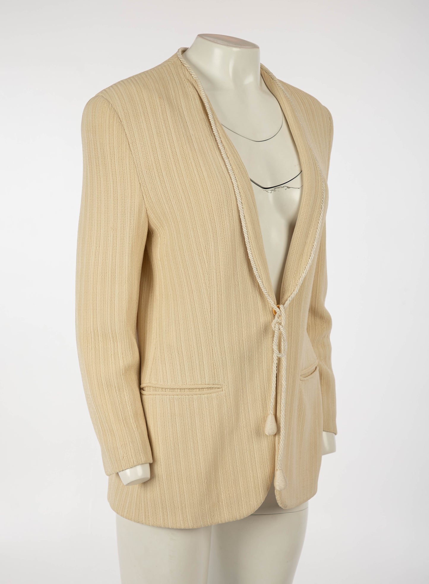 Giorgio Armani S/S 1994 Jacket with Cord Closure