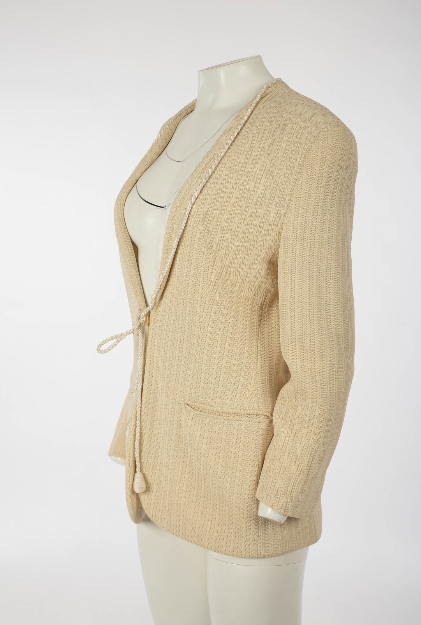 Giorgio Armani S/S 1994 Jacket with Cord Closure