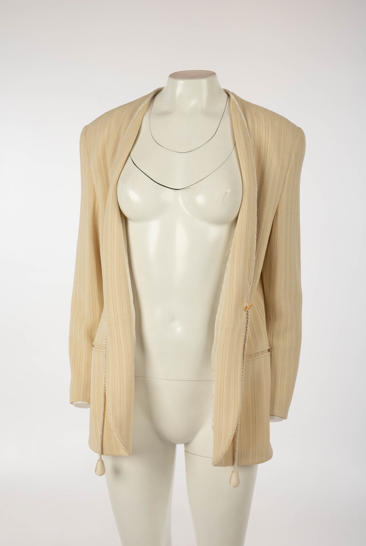 Giorgio Armani S/S 1994 Jacket with Cord Closure