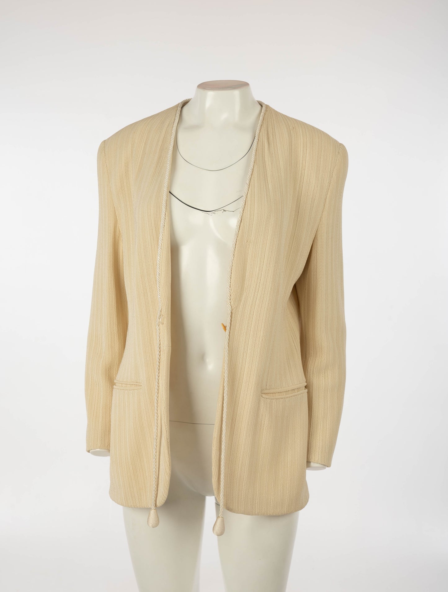 Giorgio Armani S/S 1994 Jacket with Cord Closure