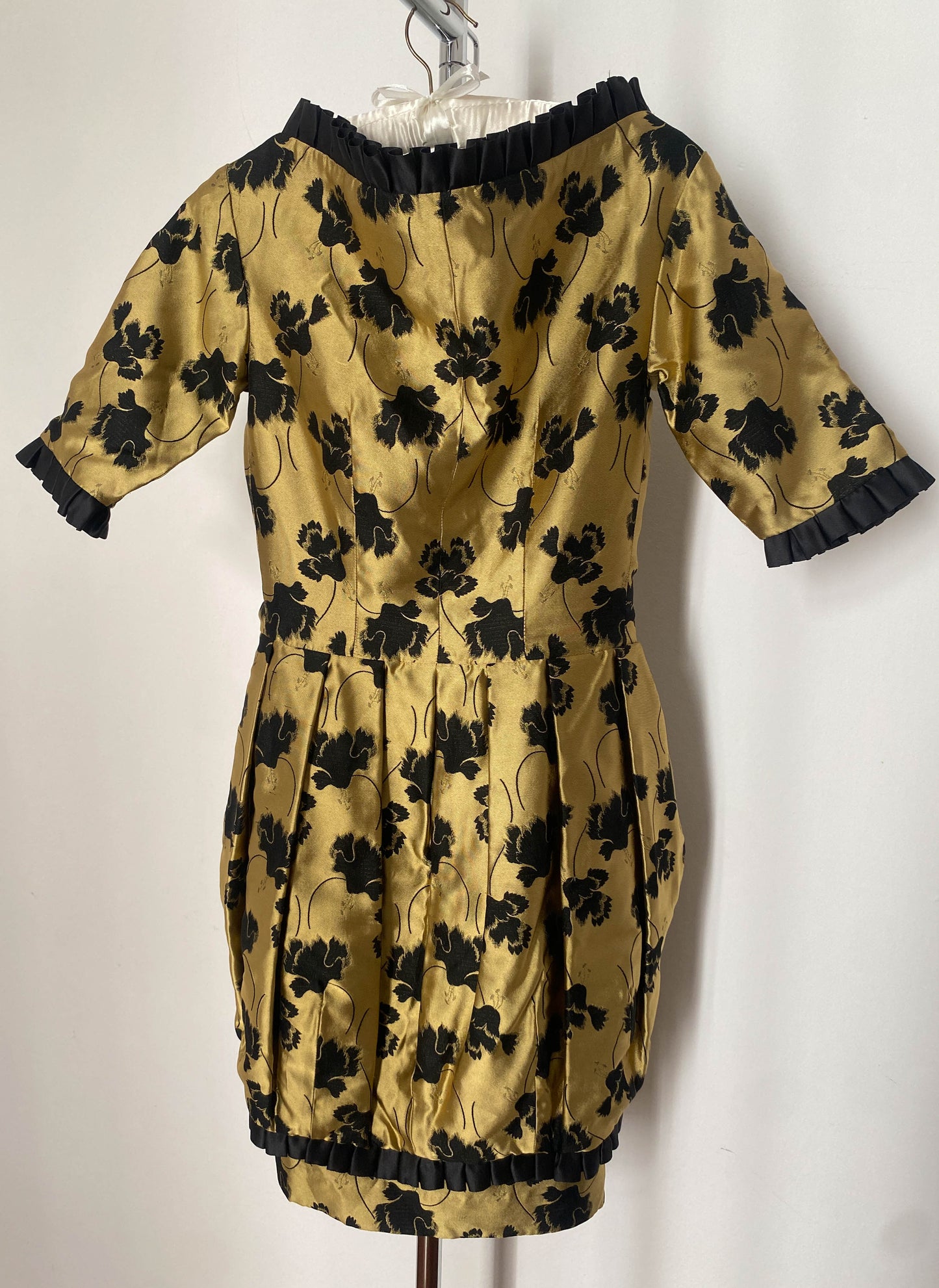 Isabelle Allard Baroque Dress in Gold and Black