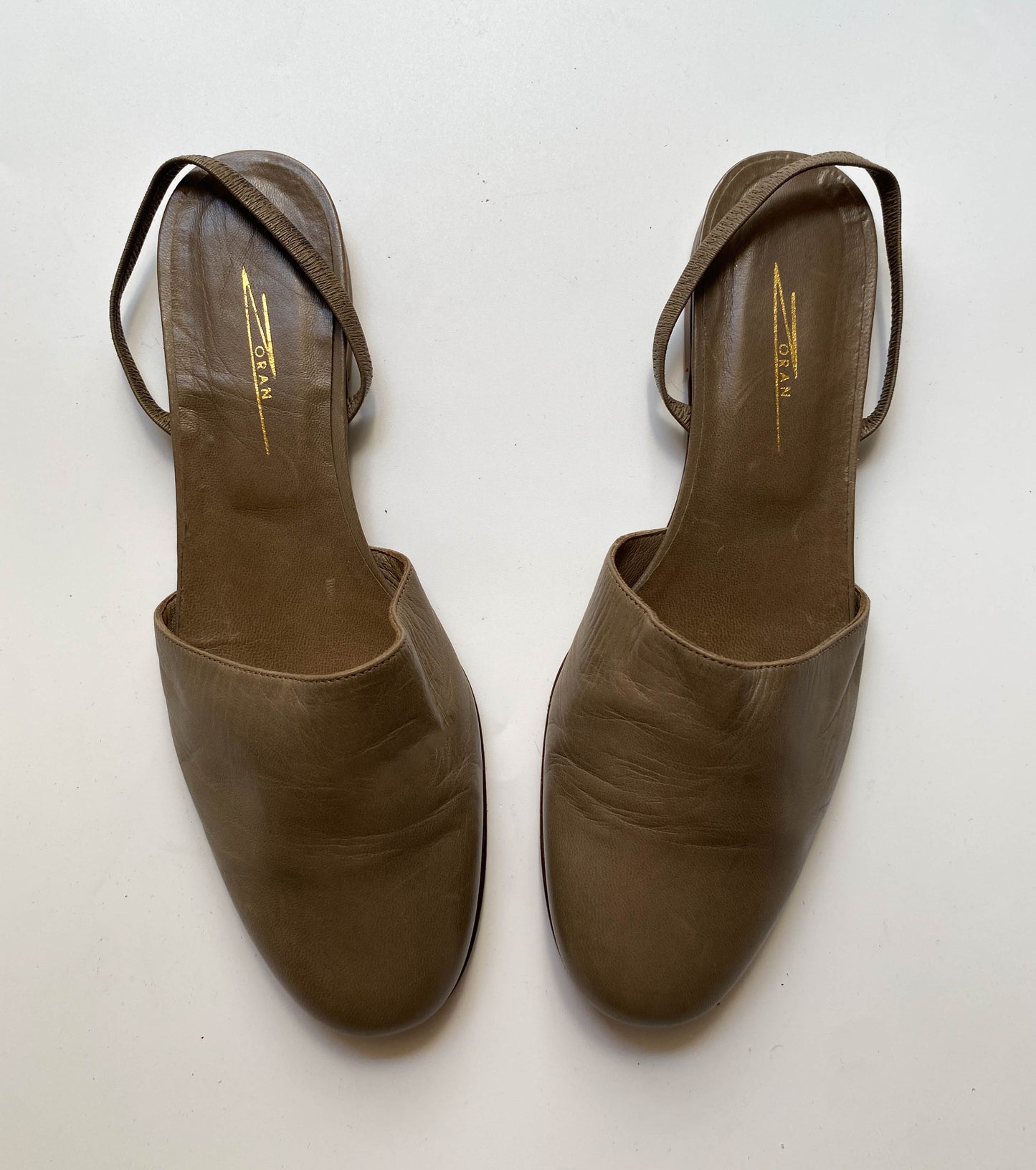 Zoran Light Brown Leather Sandals