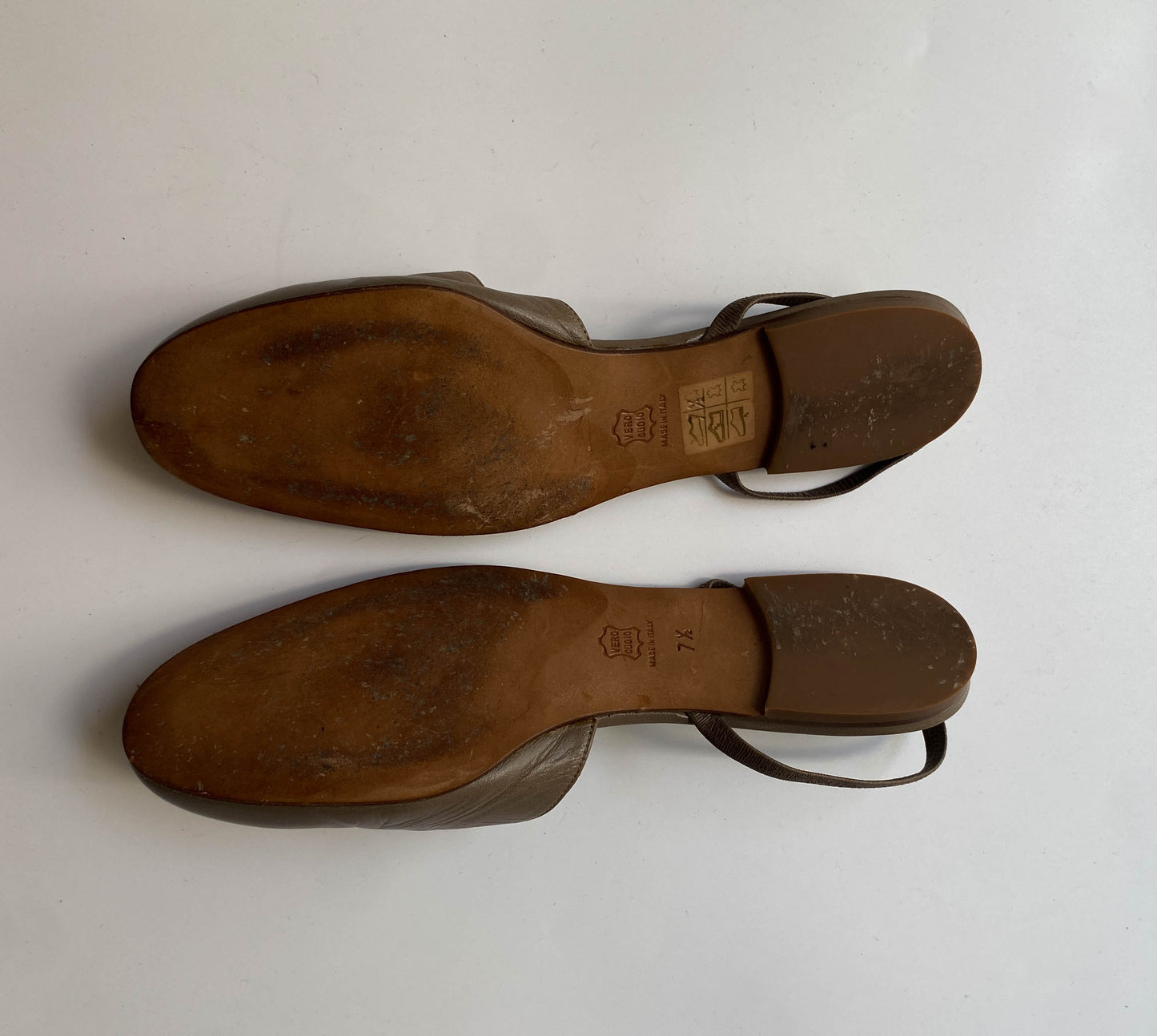 Zoran Light Brown Leather Sandals