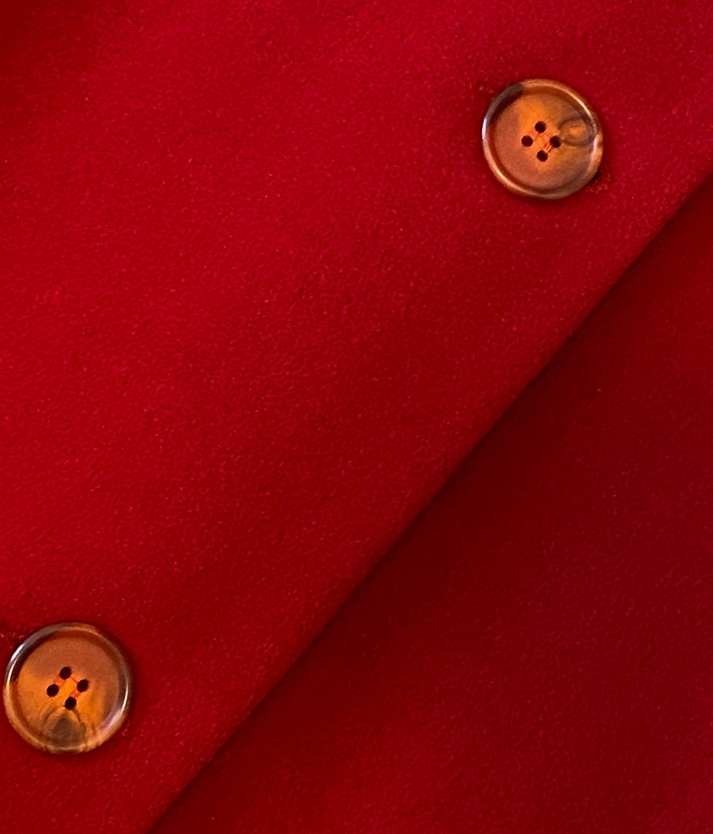 Dolce & Gabbana Red Wool Coat A/W 1990