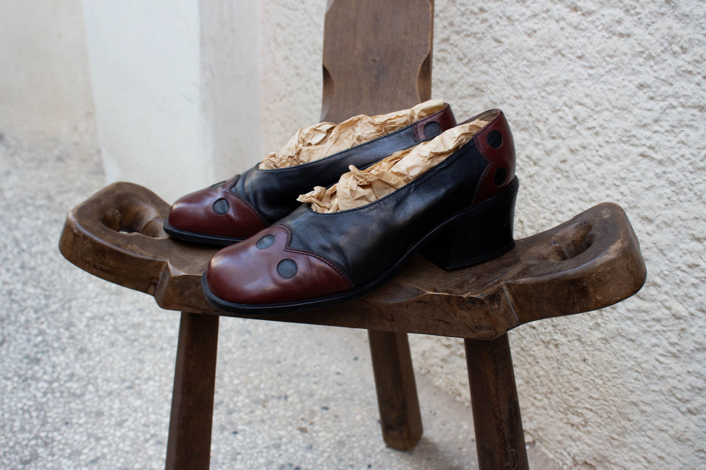 Romeo Gigli G Gigli  1940s Inspired 'Spectator' Shoes