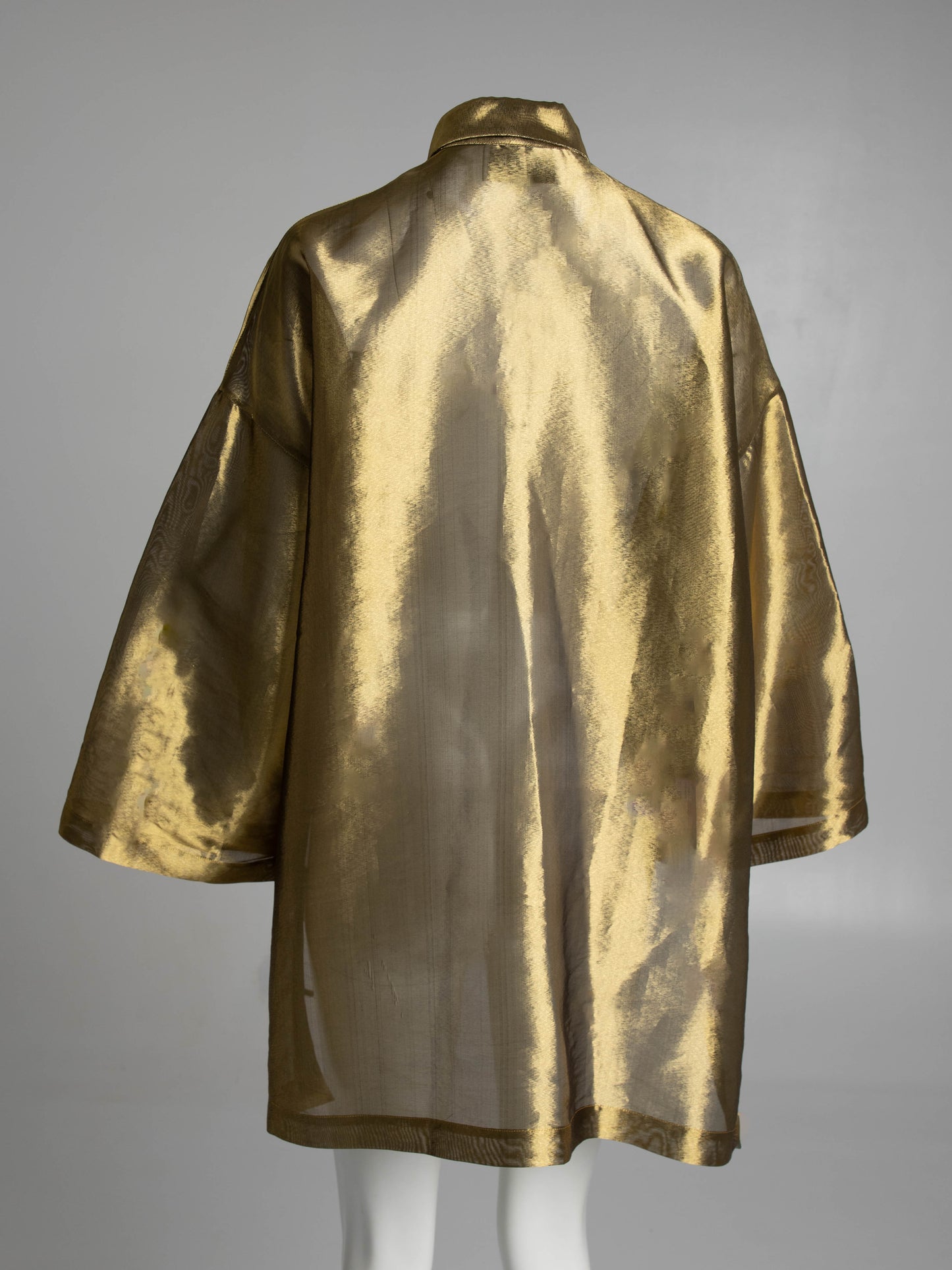 Rifat Ozbek Gold Oversize Shirt