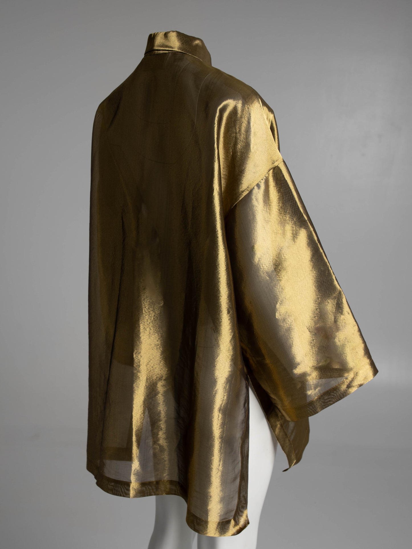 Rifat Ozbek Gold Oversize Shirt