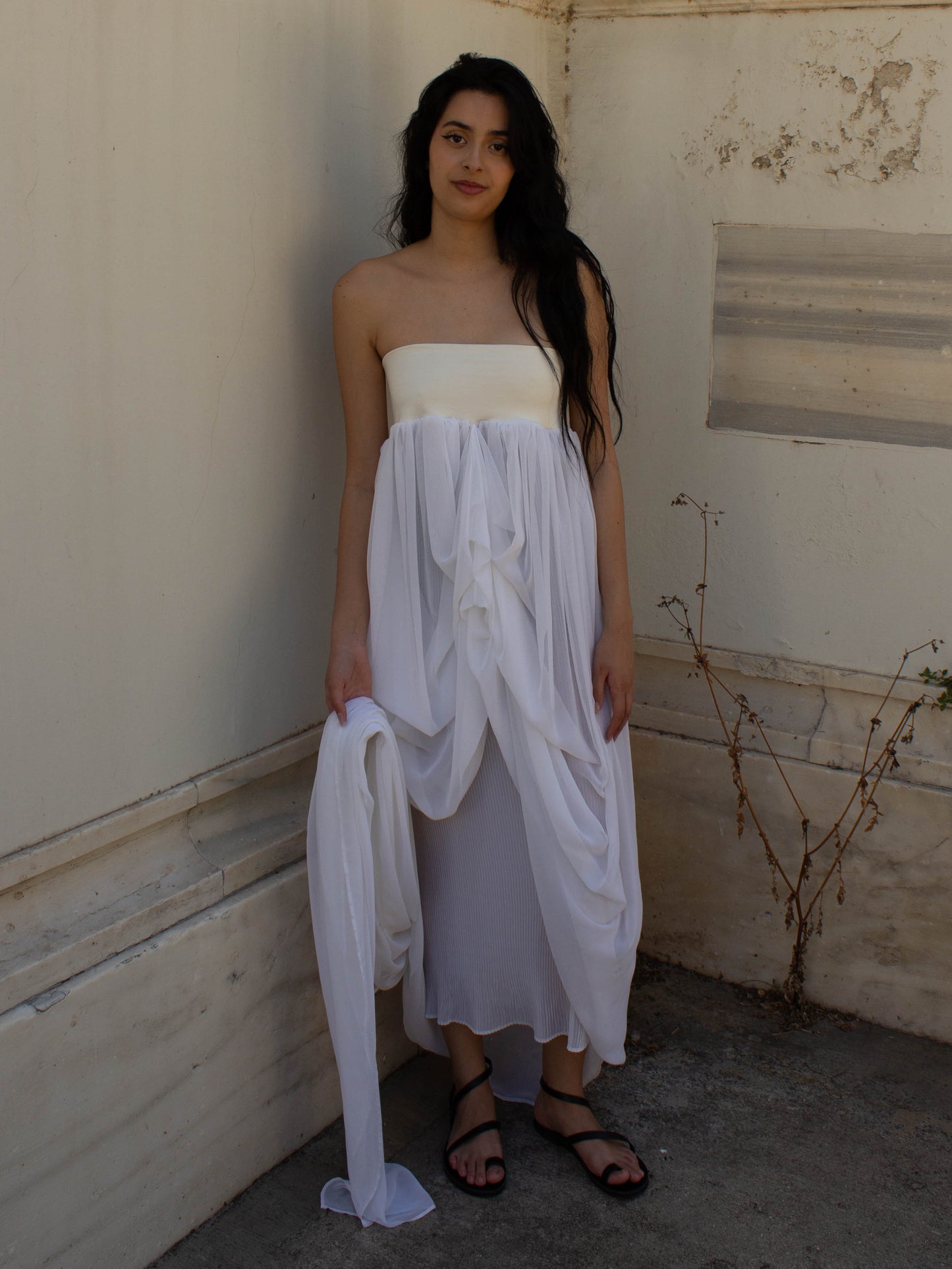 Dolce & Gabbana White Baroque Dress / Skirt