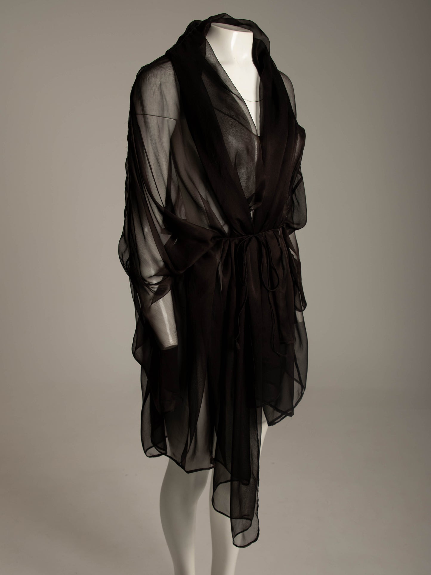 Celia Phillips Black Silk 'Acheron' Jacket
