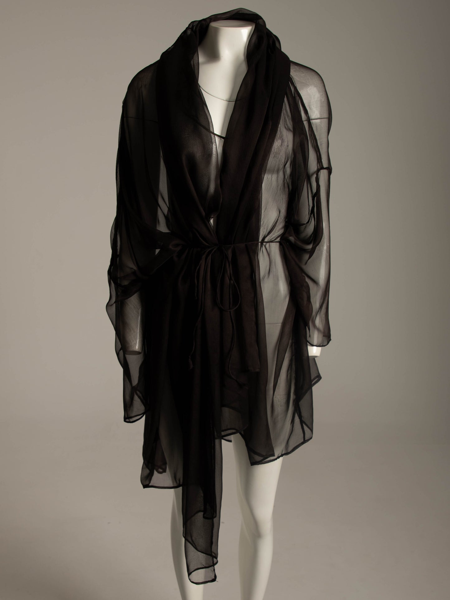 Celia Phillips Black Silk 'Acheron' Jacket