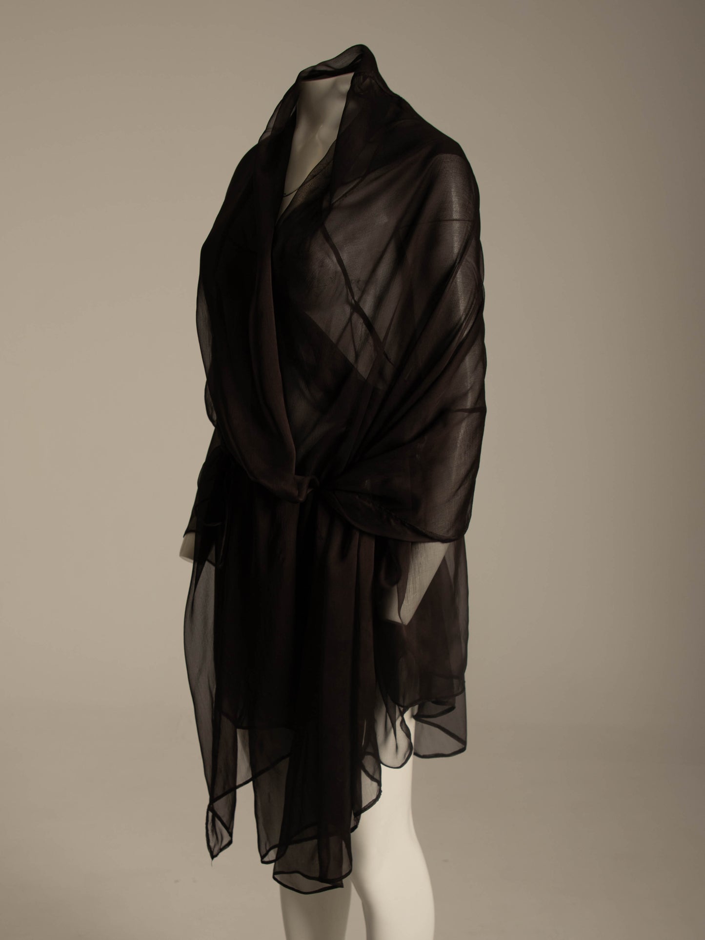 Celia Phillips Black Silk 'Acheron' Jacket