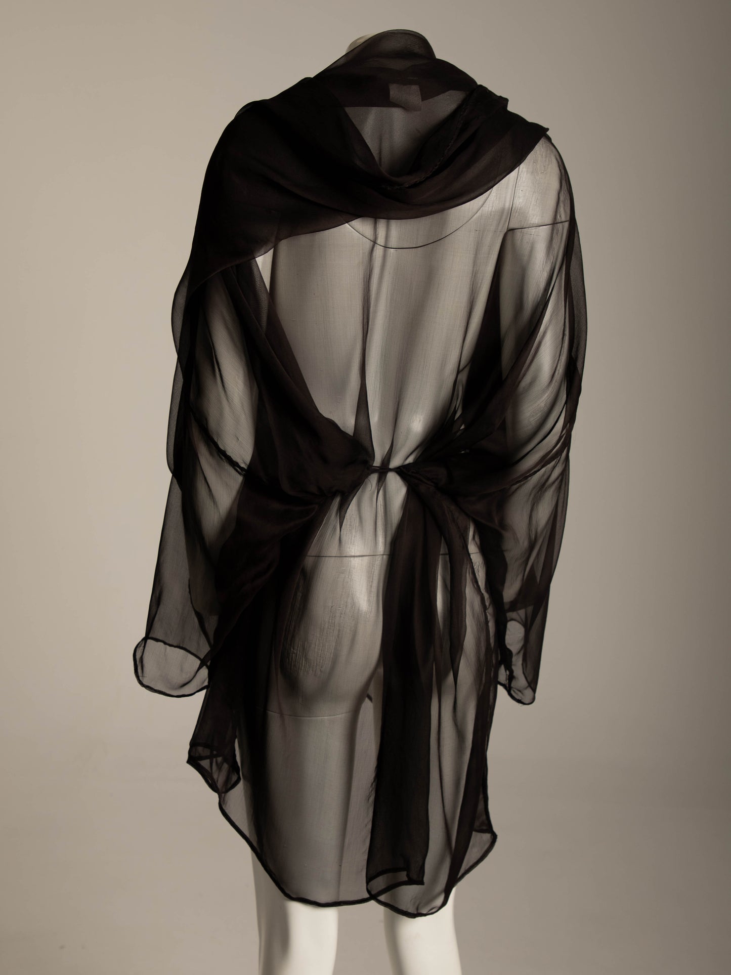 Celia Phillips Black Silk 'Acheron' Jacket