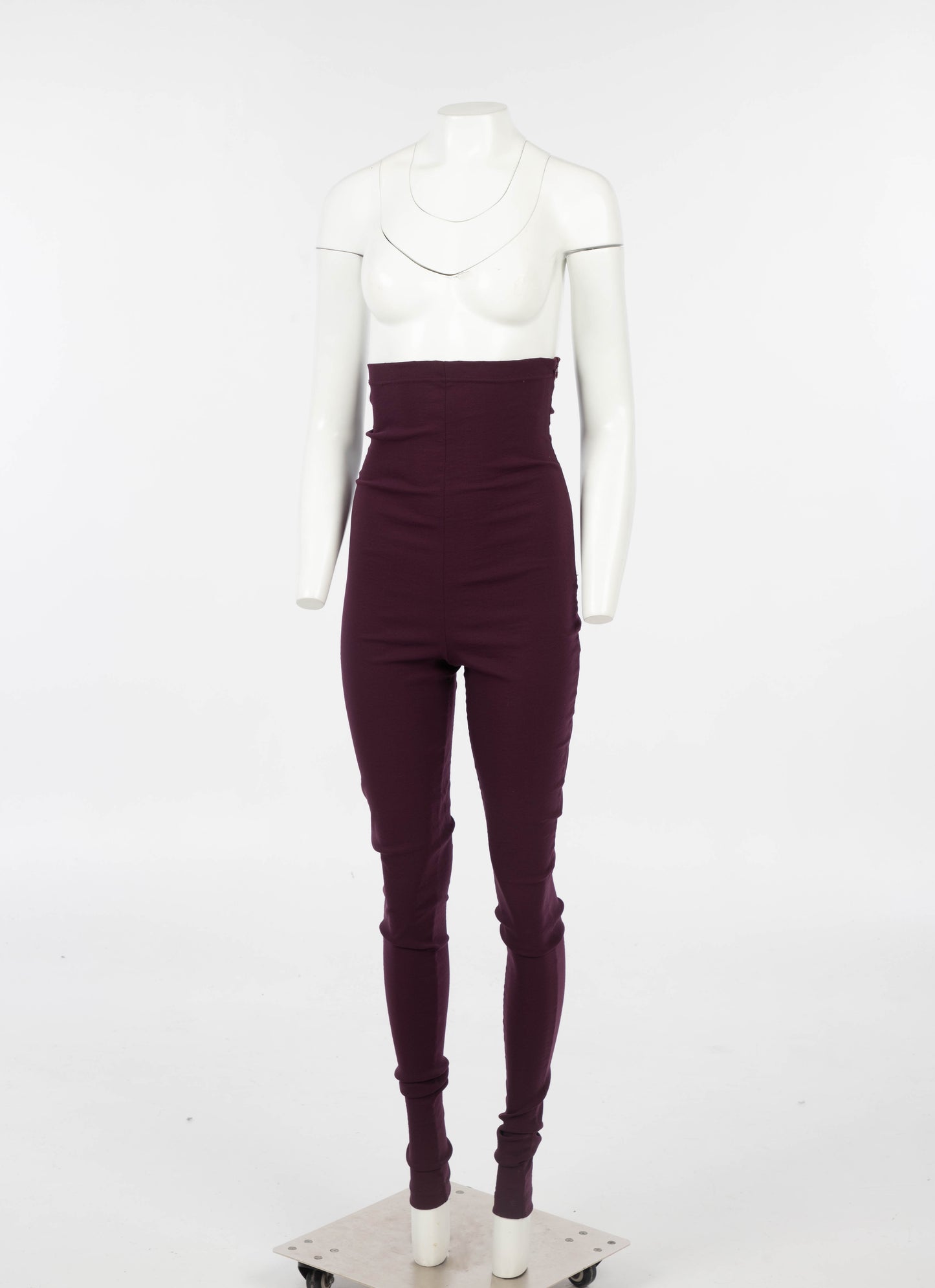 Dolce & Gabbana A/W 1990 Purple High-waisted Leggings