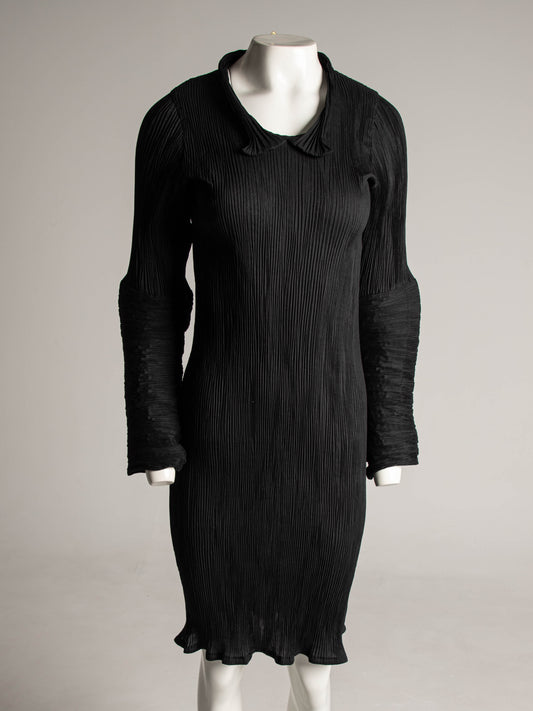 Kaat Tilley Black Pleated Dress