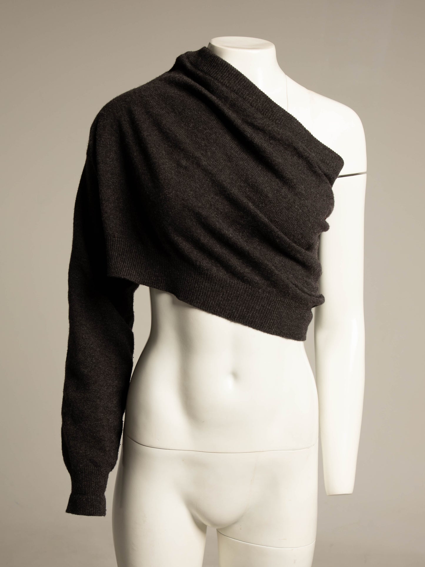 Romeo Gigli A/W 1991 Three Piece Asymmetric Cashmere Jumper Set