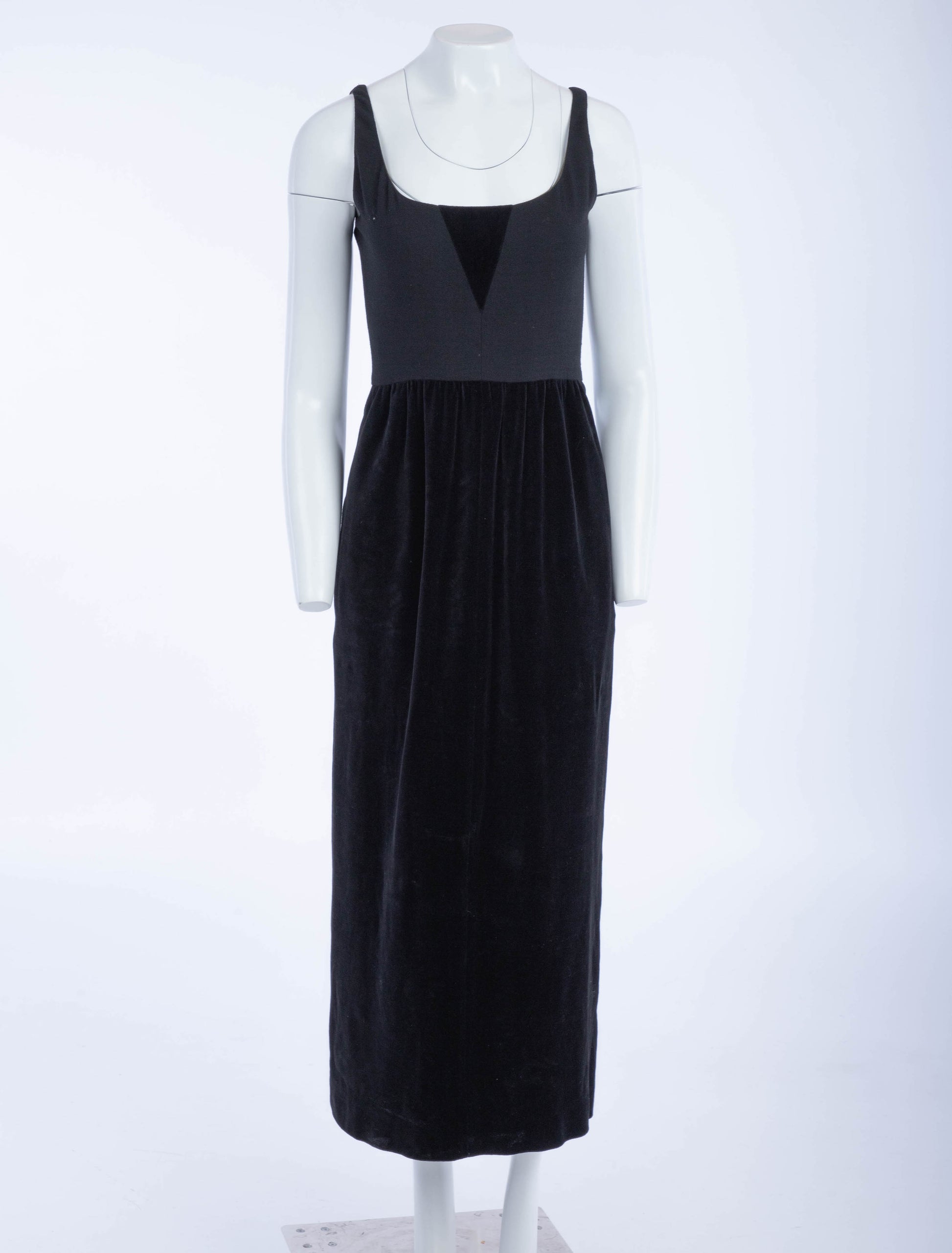 Chloe -Karl Lagerfeld Era- A/W93 Black New Romantic Dress Sacrificium Chloe -Karl Lagerfeld Era- A/W93 Black New Romantic Dress Sacrificium