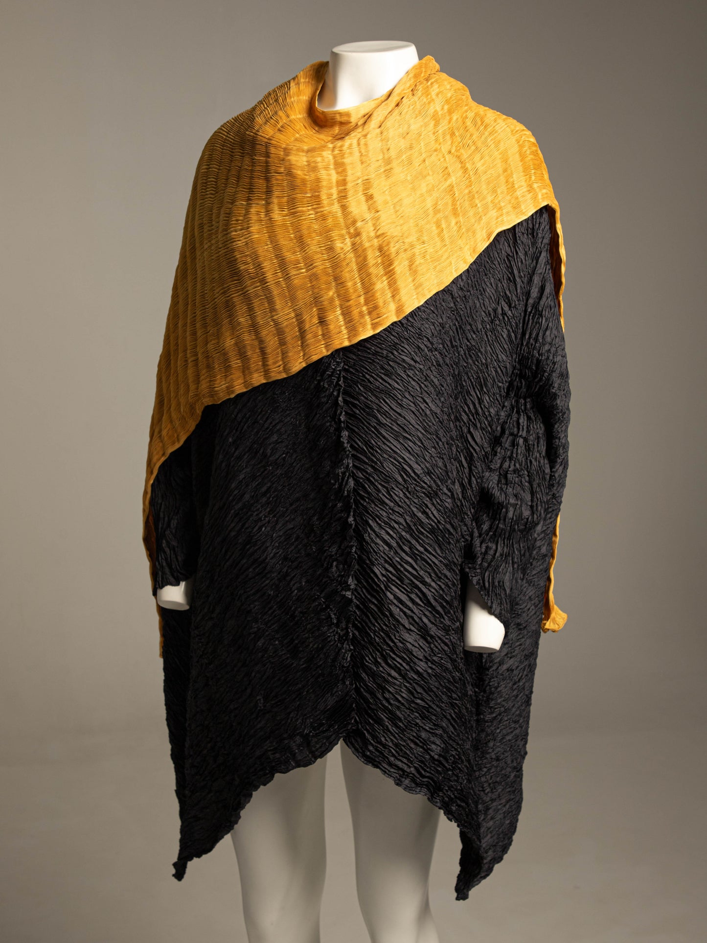Fortuny Venetia Studium Golden Plissé Shawl