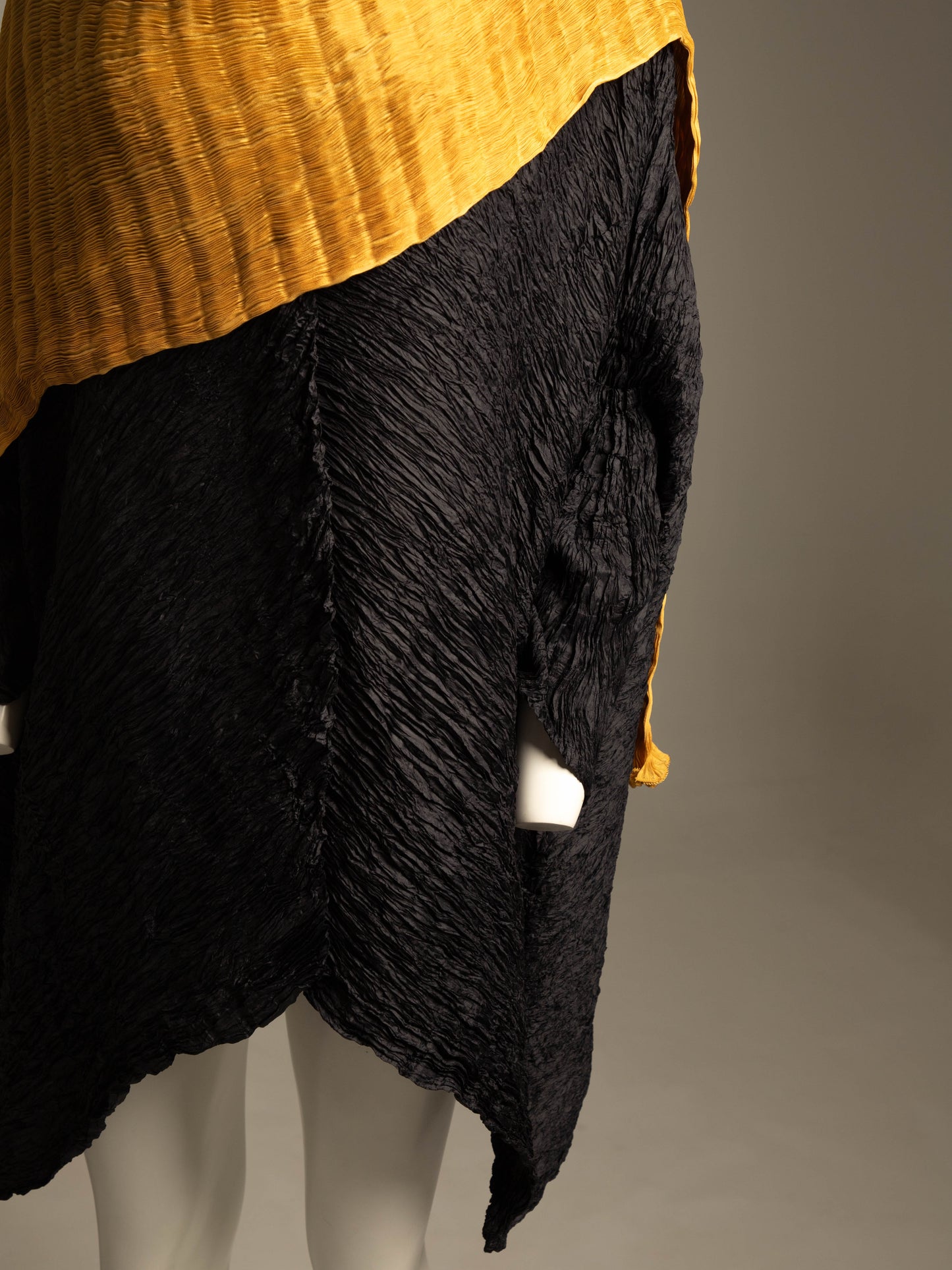 Fortuny Venetia Studium Golden Plissé Shawl