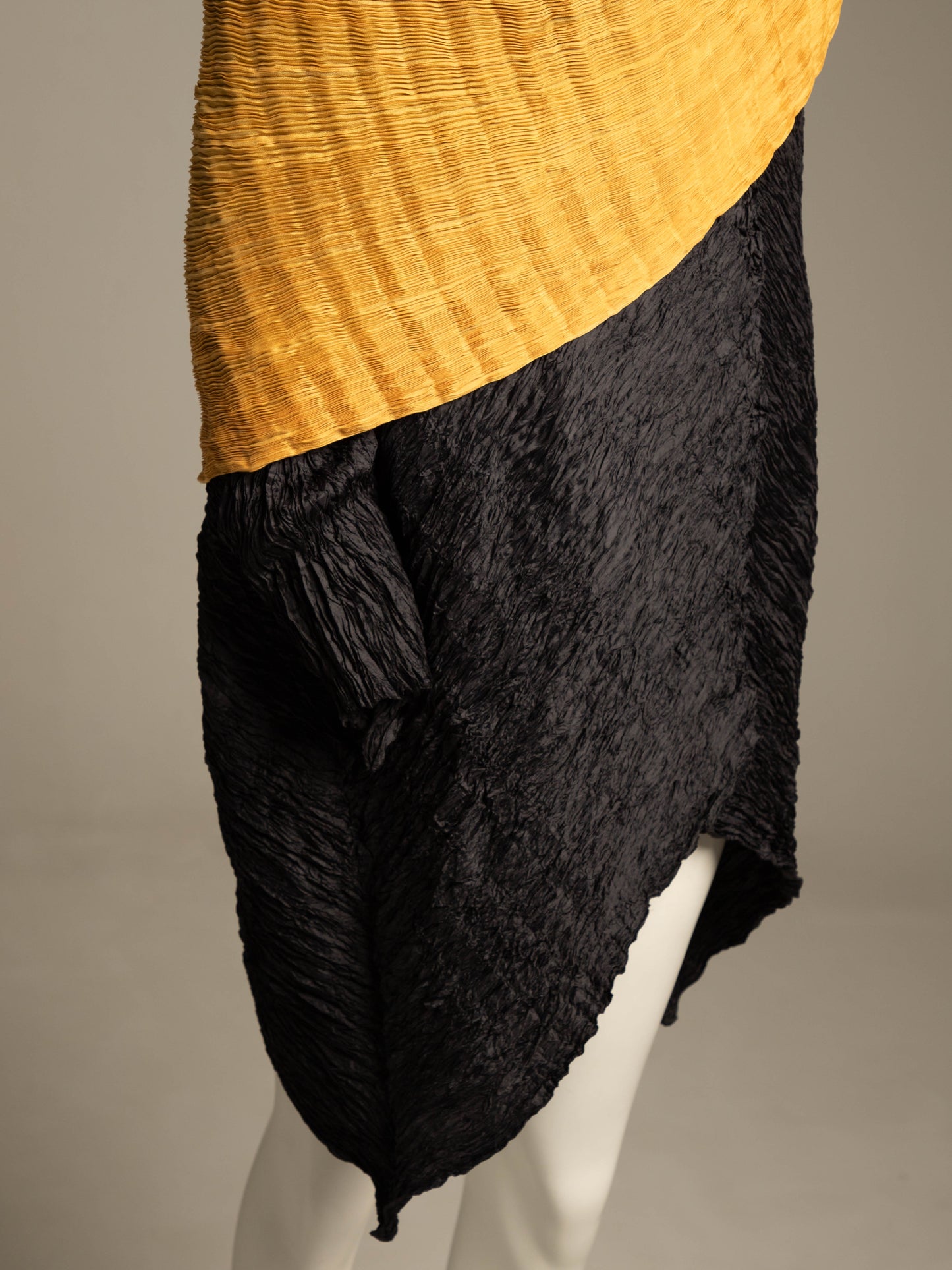 Fortuny Venetia Studium Golden Plissé Shawl