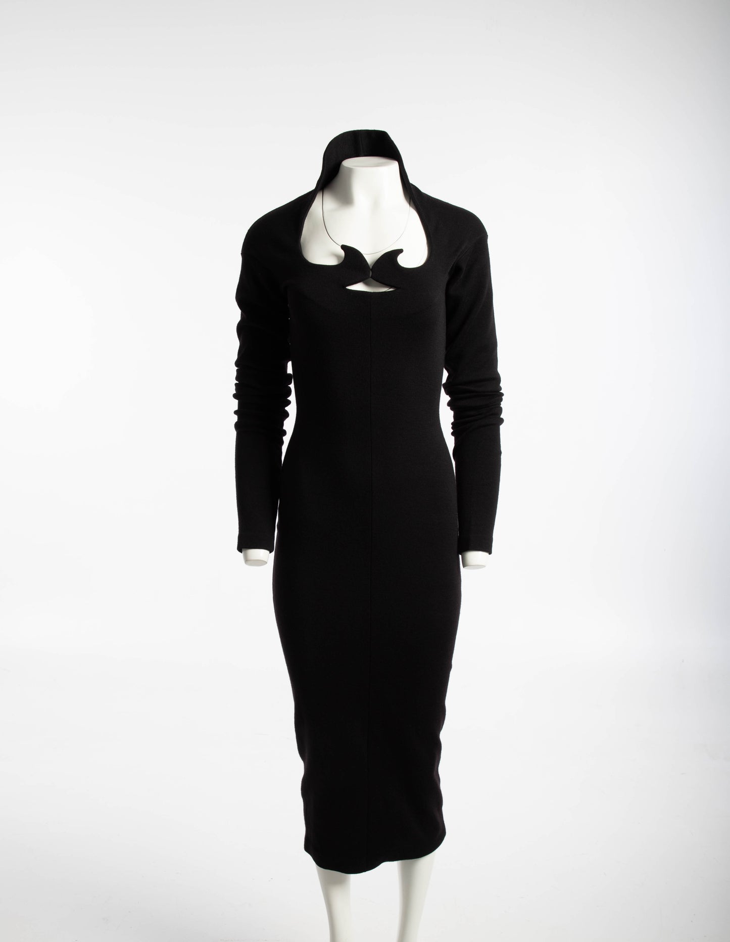 Romeo Gigli A/W 1990 Wool Dress