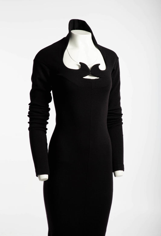 Romeo Gigli A/W 1990 Wool Dress