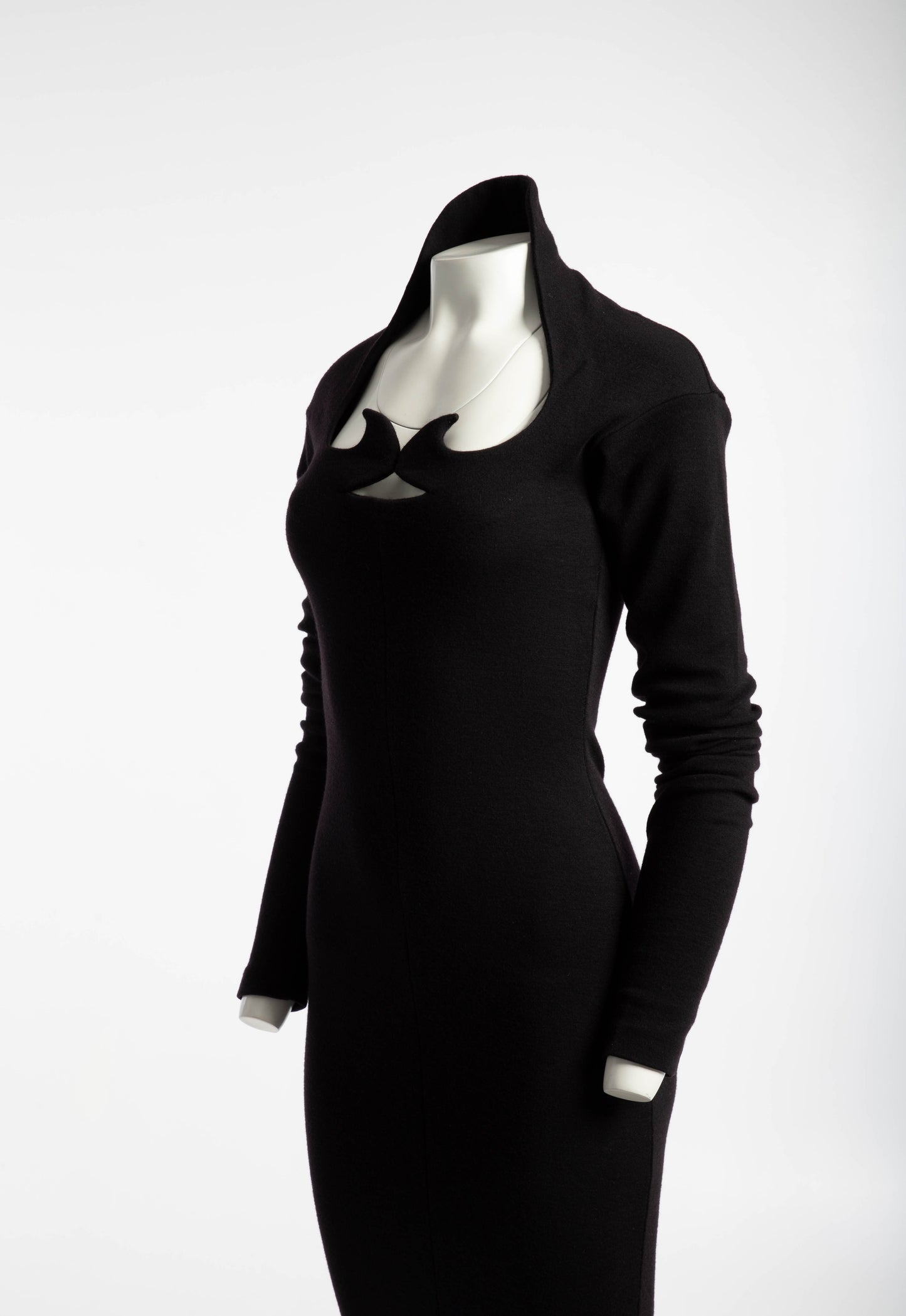 Romeo Gigli A/W 1990 Wool Dress