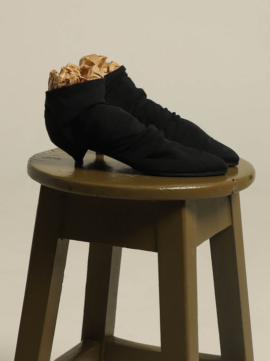 Dolce & Gabbana 1991 Scrunched Ankle Boot