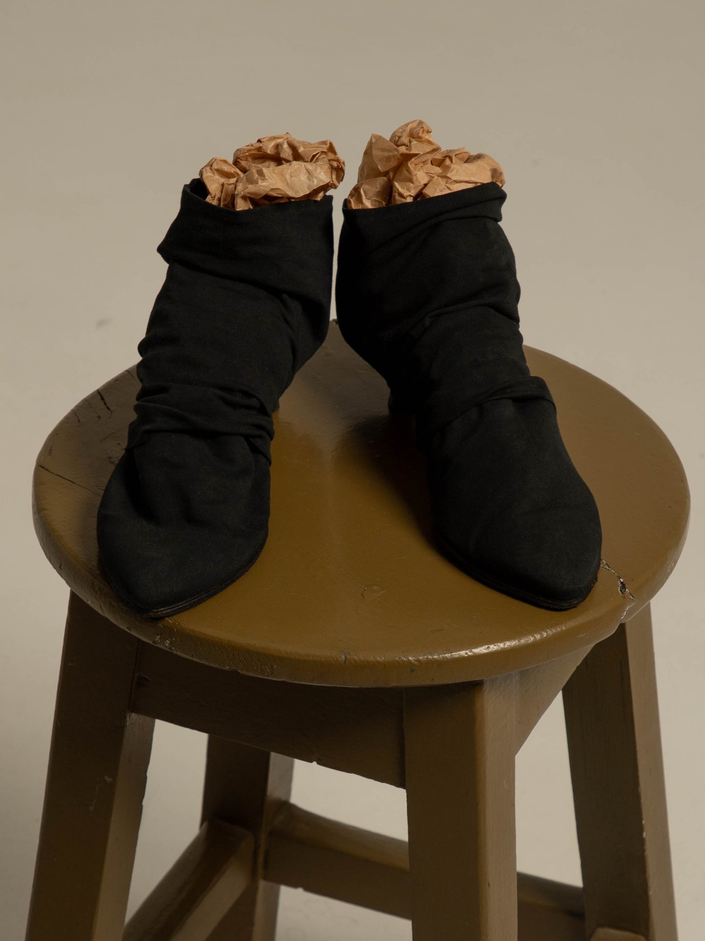Dolce & Gabbana 1991 Scrunched Ankle Boot
