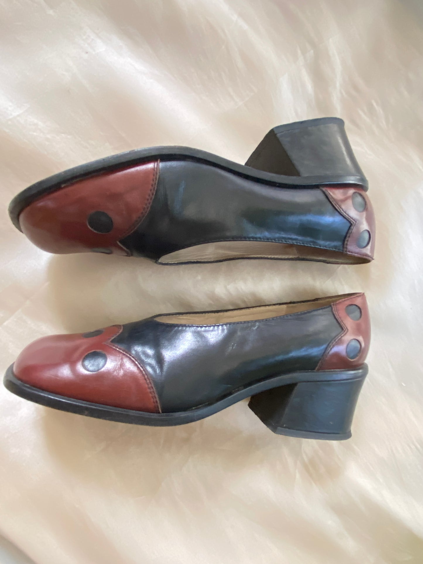 Romeo Gigli G Gigli  1940s Inspired 'Spectator' Shoes