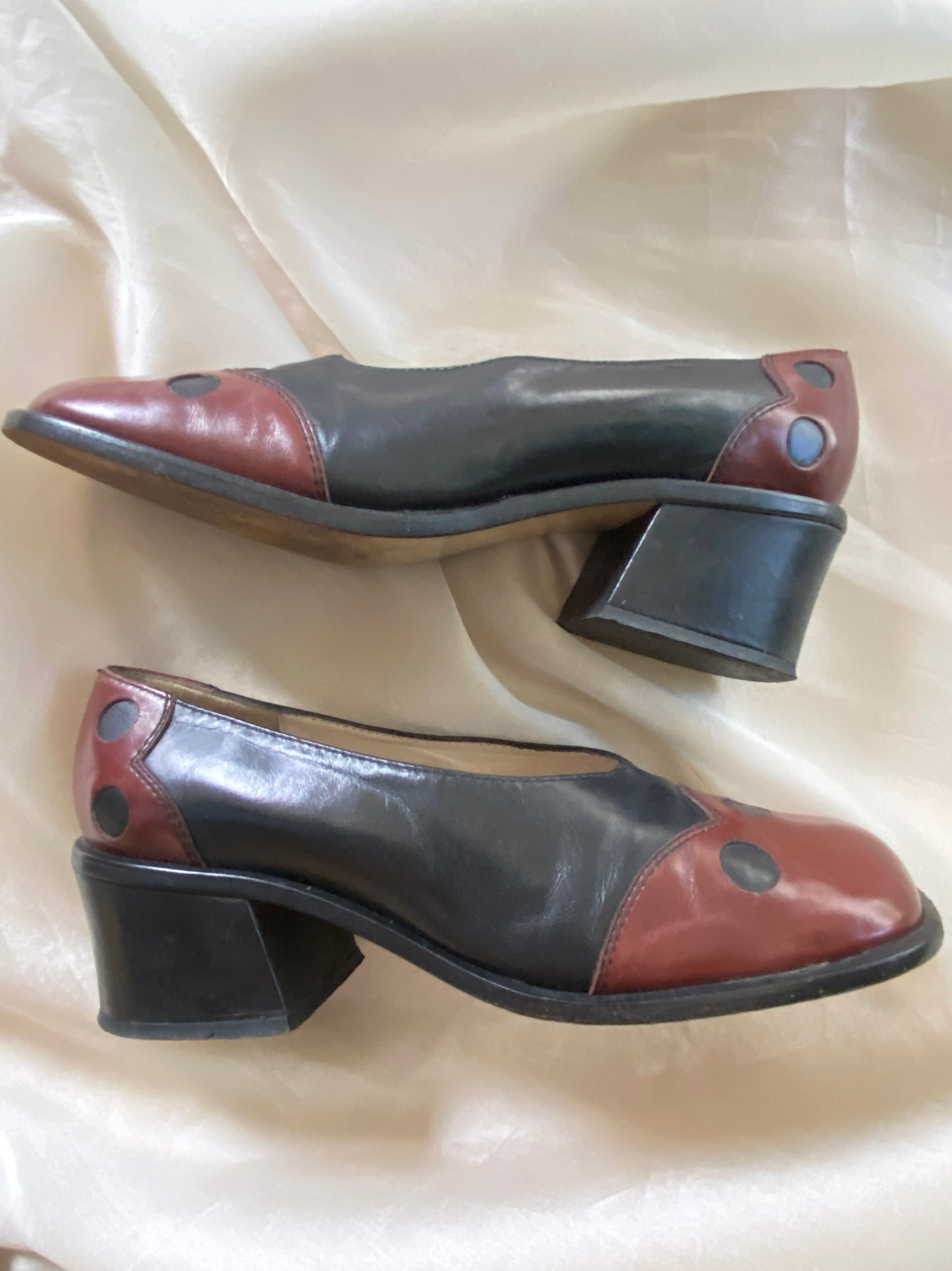 Romeo Gigli G Gigli  1940s Inspired 'Spectator' Shoes