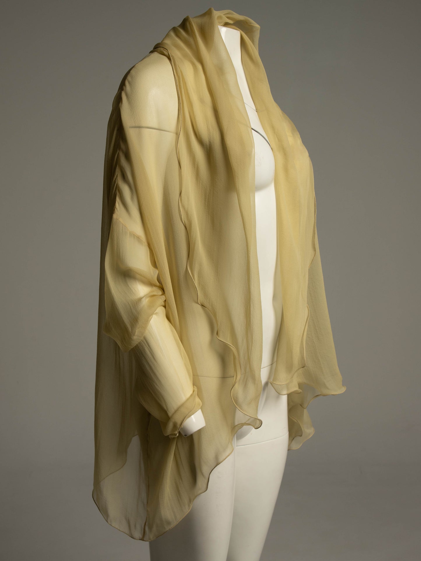 Dolce & Gabbana 1991 Pale Green Silk Jacket