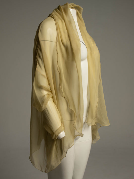 Dolce & Gabbana 1991 Pale Green Silk Jacket