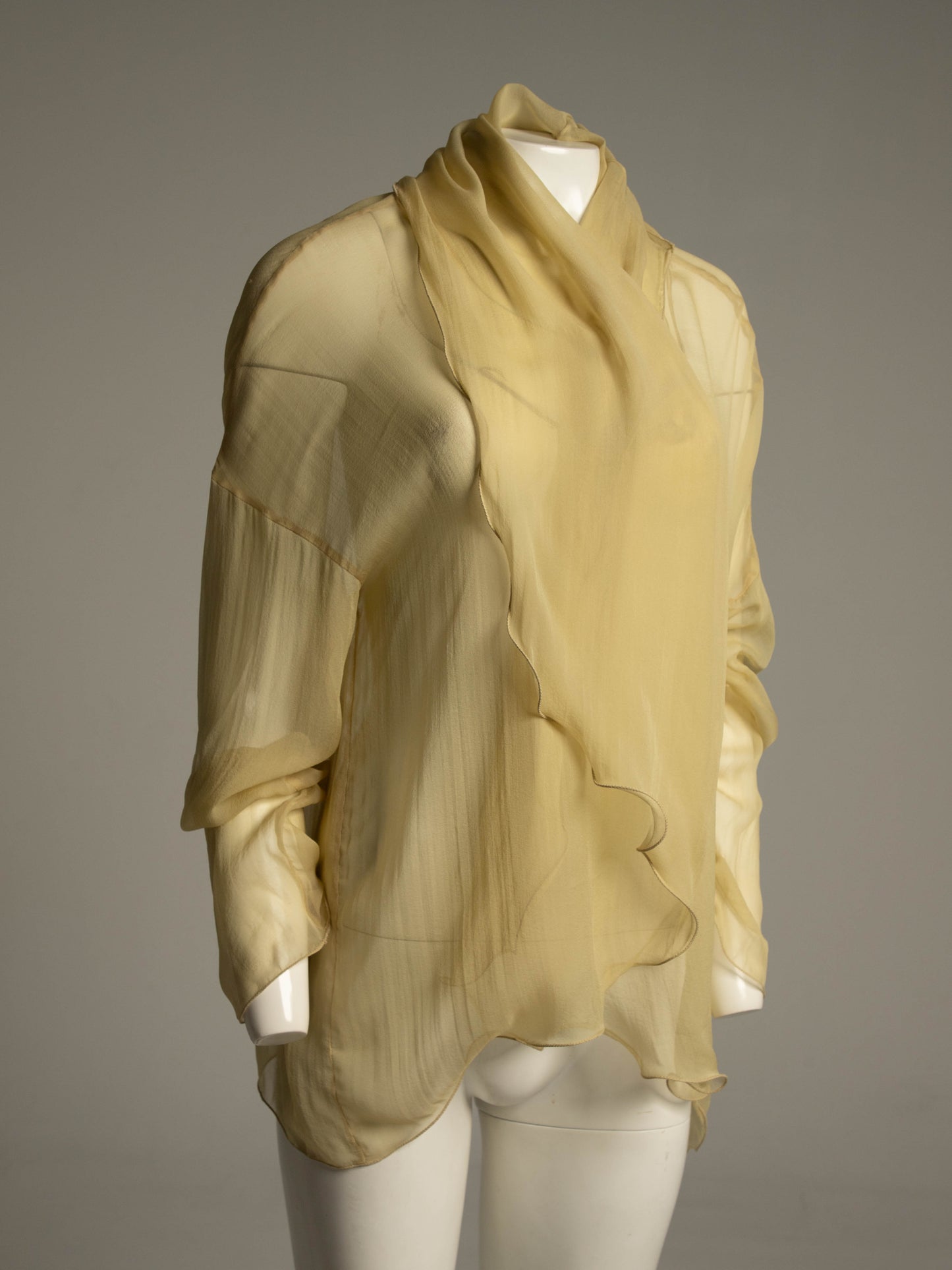 Dolce & Gabbana 1991 Pale Green Silk Jacket
