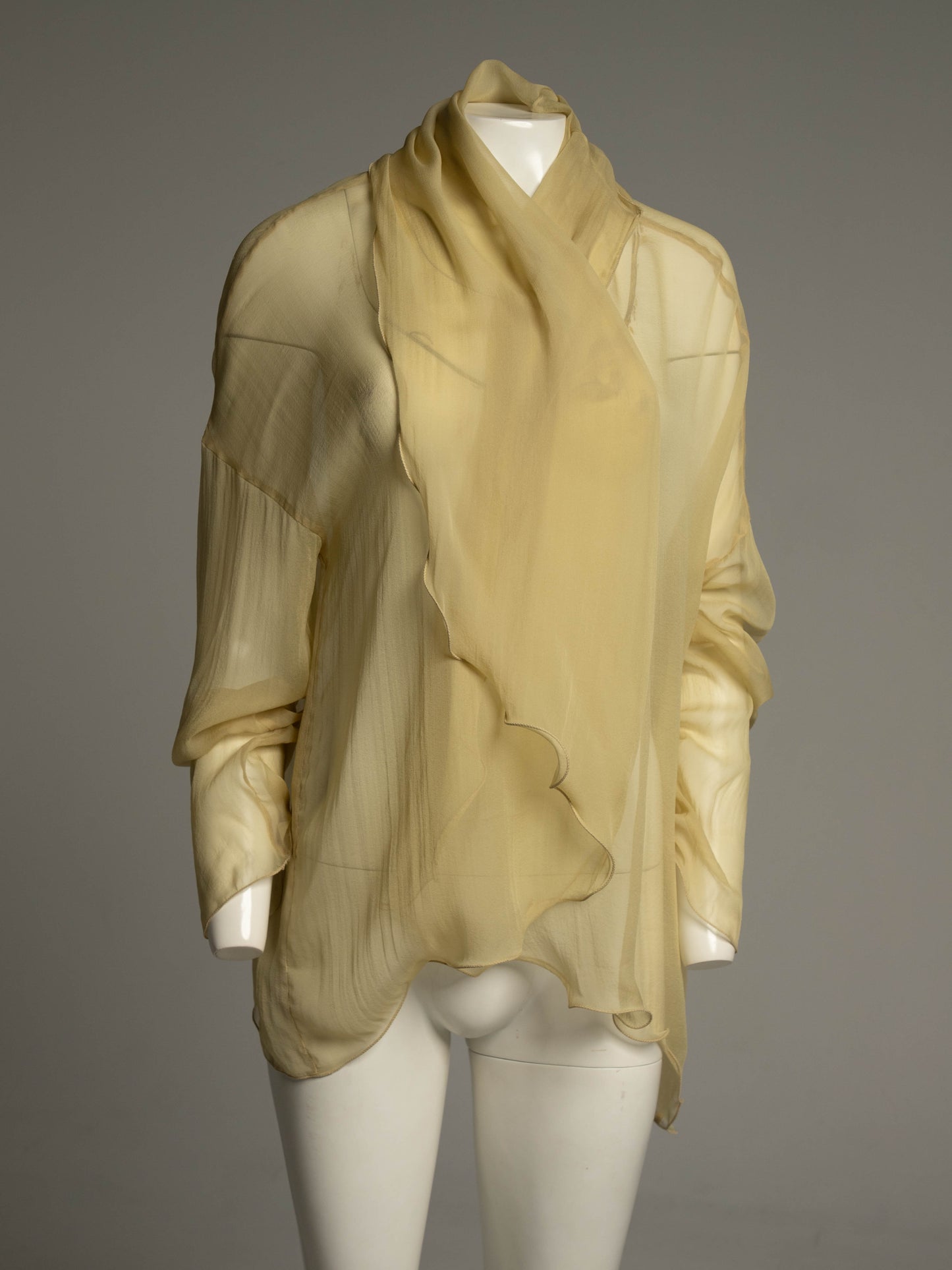 Dolce & Gabbana 1991 Pale Green Silk Jacket
