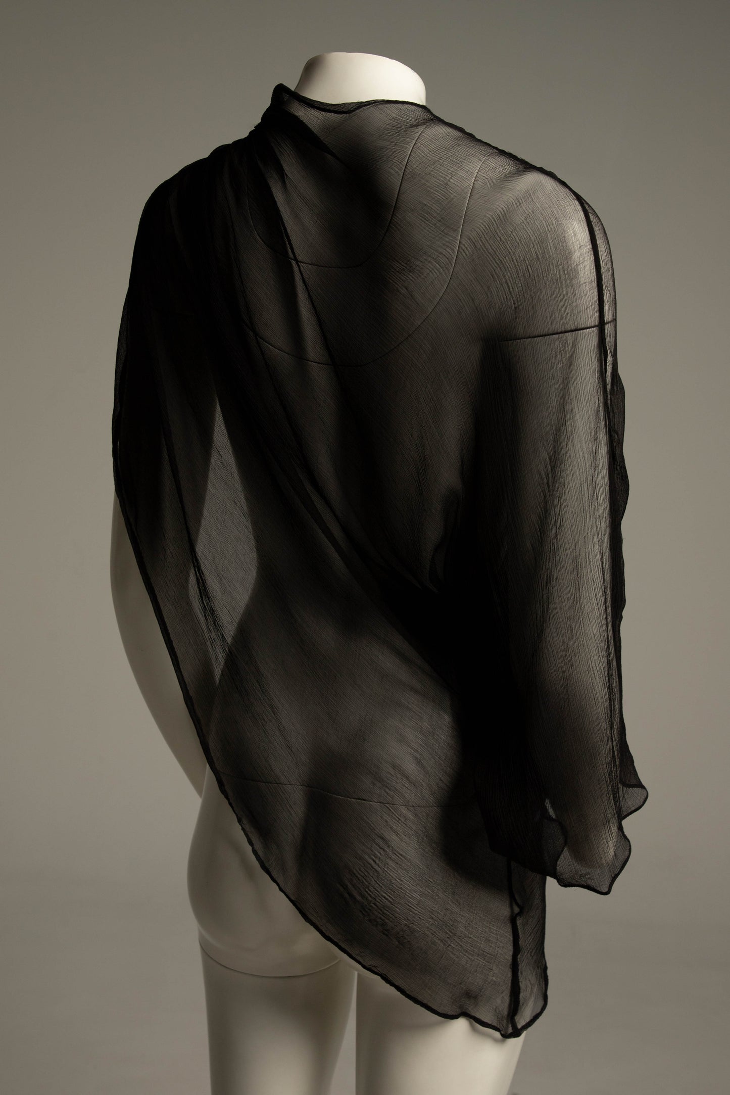 Celia Phillips Black Silk 'Persephone' Blouse